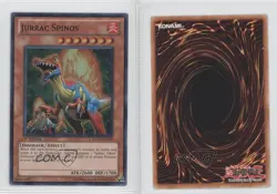 Jurrac Spinos 1st Ed. YuGiOh Hidden Arsenal 3 #HA03-EN009 2010 0b5 - Image 3