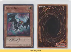 Fabled Topi 1st Ed. YuGiOh Hidden Arsenal 3 #HA03-EN003 2010 READ 0b5 - Image 3