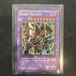 Dark Paladin DMG-001 Secret Rare Limited Edition Yu-Gi-Oh YuGiOh HP - Image 1