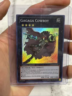 CT10-EN010 Gagaga Cowboy Super Rare LIMITED Edition LP Yugioh Card Yu-Gi-Oh! - Image 2