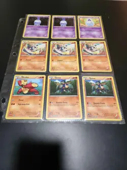 Pokemon TCG Black & White Noble Victories 56 Ct Card Lot + 2 EMPTY Packs - Image 5