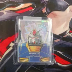 GUNDAM CARD GAME RESOURCE - GUNDAM RX-78-2 R-002 C++ FOIL ENGLISH NEWTYPE RISING - Image 1