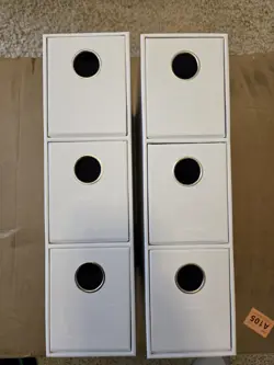 2x Dragon Shield Fortress Card Drawers White Each holds 1200 cards - Image 3