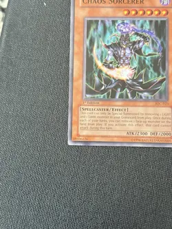 Yu-Gi-Oh! TCG Chaos Sorcerer Invasion of Chaos IOC-023 1st Edition Common Card - Image 3