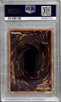 Yugioh Card JPN Heavy Storm Secret Rare PSA 10 Gem Mint, Rush Duel RD/G002-JP003 - Image 2