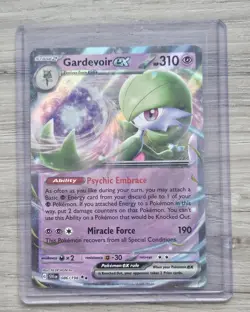 Pokemon TCG Scarlet & Violet Base Set Gardevoir EX Ultra Rare Holo Card 086/198 - Image 1