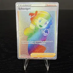 Schoolgirl (Secret) #277/264 (Near Mint) Swsh08: Fusion Strike Holo Pokemon Card - Image 1