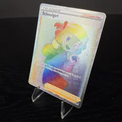 Schoolgirl (Secret) #277/264 (Near Mint) Swsh08: Fusion Strike Holo Pokemon Card - Image 2