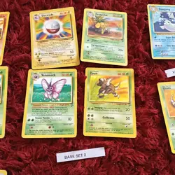 Vintage Pokemon Card Bundle x 34 Original WOTC mixed sets - Image 4
