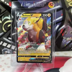 Boltund V SWSH219 Black Star Promo Ultra Rare Holo Pokemon TCG Card NM (82) - Image 1