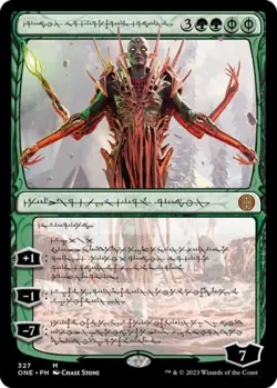 MTG English Nissa, Ascended Animist (Phyrexian) NM Normal - Image 1