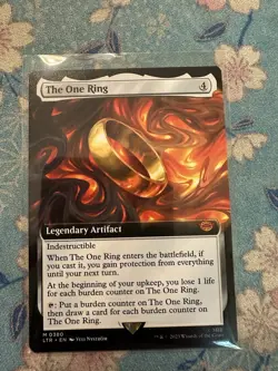 MTG #380 - The One Ring (Extended Art) - The Lord of the Rings LOTR - Image 1