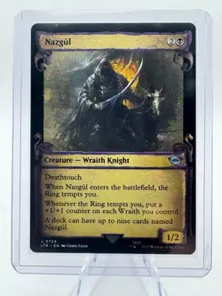 Near Mint Nazgul (0724) (Showcase Scrolls) MTG Lord of the Rings - Image 2