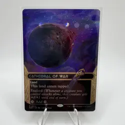 Cathedral of War MTG foil Borderless - Image 1