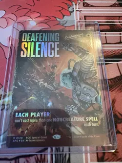 Deafening Silence (Showcase) - Special Guests (SPG) Edge of Enternities Foil - Image 2