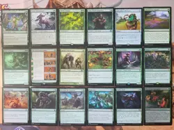 MTG EDH Custom Commander Deck: Ruxa, Patient Professor - Mono G No Abilities - Image 2