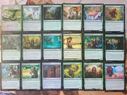 MTG EDH Custom Commander Deck: Ruxa, Patient Professor - Mono G No Abilities - Image 3