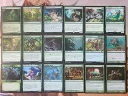 MTG EDH Custom Commander Deck: Ruxa, Patient Professor - Mono G No Abilities - Image 4