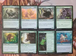 MTG EDH Custom Commander Deck: Ruxa, Patient Professor - Mono G No Abilities - Image 5