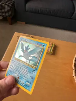 Articuno 2/62 Pokemon Fossil Set Holo Rare Card Very Good Condition - Image 2