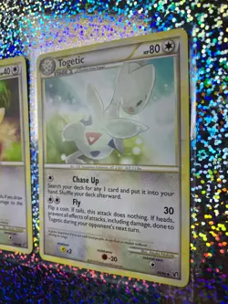 Pokemon TCG Undaunted Regular Non-Holo: 39/90 Togetic (Damaged); 70/90 Togepi - Image 3