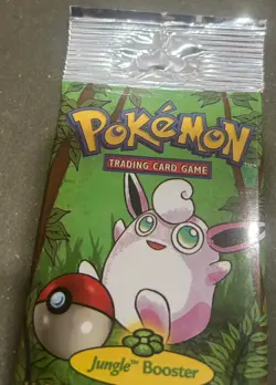 Pokemon Jungle Booster Pack Wizards of the Coast 1999 Sealed New -22waterboy22- - Image 2