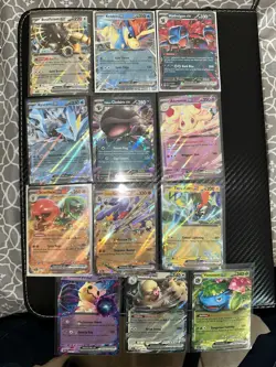 12 Pokemon Scarlet And Violet Mixed EX Lot Ex From Black&white, Surging & More - Image 1