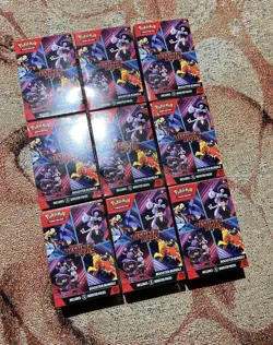 Pokemon TCG Destined Rivals Booster Bundle Box 9x Lot Brand New - Image 1
