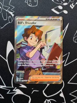 Bill's Transfer 194/165 Pokemon TCG Scarlet & Violet 151 Ultra Rare Trainer ENG - Image 1