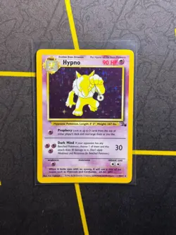 Hypno 8/62 - Pokemon TCG Fossil Unlimited Holo Rare WOTC - NM/LP - Image 1