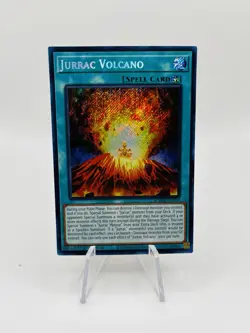 Yugioh! Jurrac Volcano BLMM-EN019 Secret Rare Battles of Legend Monster Mayhem - Image 1
