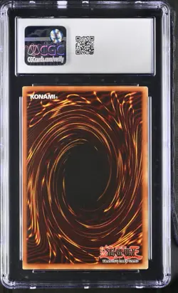 YuGiOh 2002 Jinzo PSV-000 Reverse Foil Error Secret Rare CGC NM/MT+ - Image 2