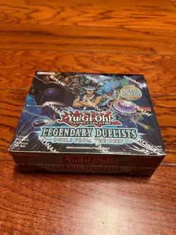 Yugioh Legendary Duelists 9: Duels From The Deep Booster Box Sealed 1st Edition - Image 1