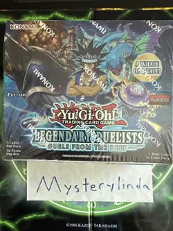 Yugioh Legendary Duelists 9: Duels From The Deep Booster Box Sealed 1st Edition - Image 1
