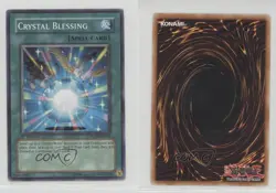 Crystal Blessing Unlimited YuGiOh Force of the Breaker #FOTB-EN034 2007 12ka - Image 3