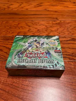 Yu-Gi-Oh Yugioh Legendary Duelists Synchro Storm Booster Box 1st Edition SEALED! - Image 1