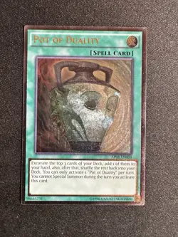 Pot of Duality UTR Ultimate Rare AP05-EN003 Yugioh Card English Astral Pack VLP - Image 1