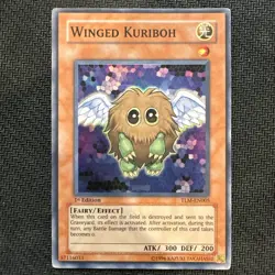 Yugioh! Winged Kuriboh - TLM-EN005 - Super Rare - 1st Edition Near Mint, English - Image 1