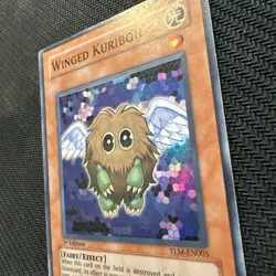 Yugioh! Winged Kuriboh - TLM-EN005 - Super Rare - 1st Edition Near Mint, English - Image 4