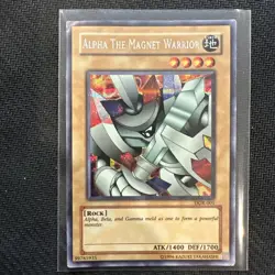 Alpha the Magnet Warrior - DOR-001 - YuGiOh! The Duelists of the Roses - LP - Image 1
