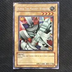 Alpha the Magnet Warrior - DOR-001 - YuGiOh! The Duelists of the Roses - LP - Image 2