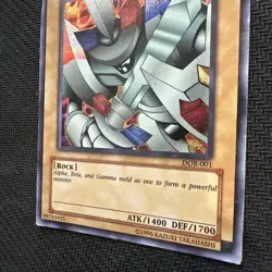 Alpha the Magnet Warrior - DOR-001 - YuGiOh! The Duelists of the Roses - LP - Image 4