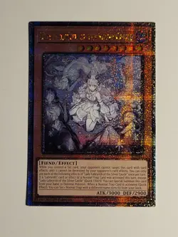 Yugioh Lady Labrynth of the Silver Castle (Alt Art) RA04-EN042 QCSR NM/M 1st Ed - Image 1