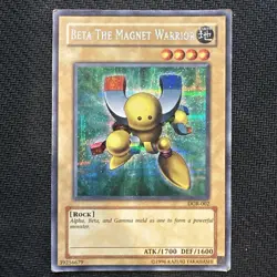 Yugioh Beta the Magnet Warrior DOR-002 Duelist of the Roses Unlimited LP-MP - Image 2
