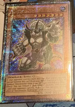 Near Mint Yugioh Dinowrestler Pankratops MP24-EN047 Quarter Century Secret Rare - Image 1