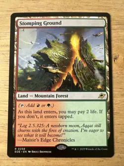 MtG EoE Stomping Ground #258 Non-Foil - Image 1