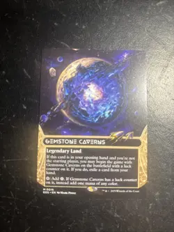 Gemstone Caverns (0016) (Borderless) Edge of Eternities: Stellar Sights Regular - Image 1