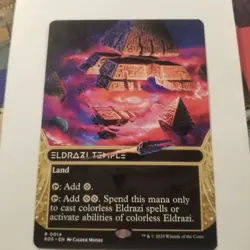 Eldrazi Temple (0014) (Borderless) Edge of Eternities: Stellar Sights Regular - Image 1
