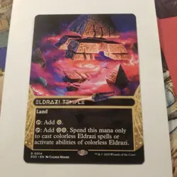 Eldrazi Temple (0014) (Borderless) Edge of Eternities: Stellar Sights Regular - Image 2