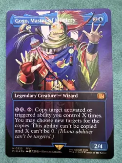 MTG Final Fantasy Gogo, Master of Mimicry (Borderless) (Surge Foil) Near Mint - Image 1